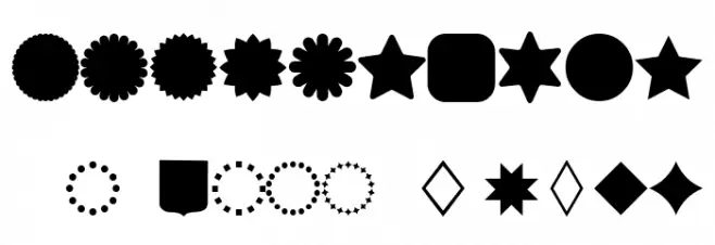 frames Font OTHER CHARS