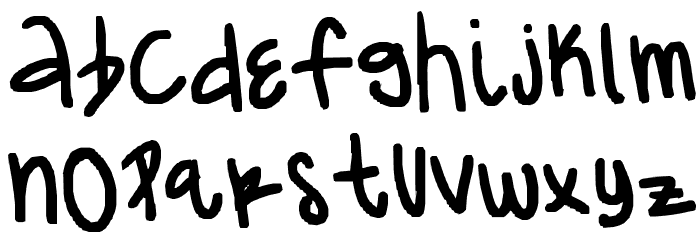 franciie Font LOWERCASE