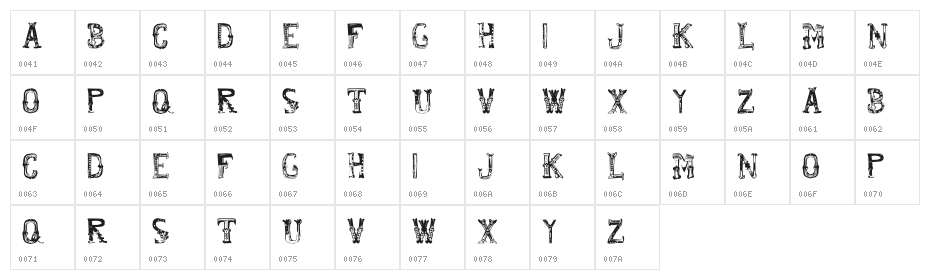 francis_mirtha Character Map