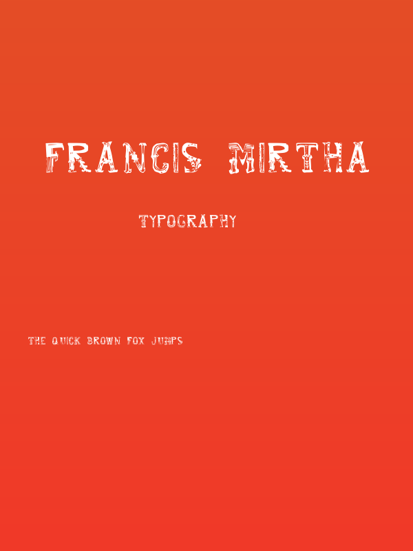 francis_mirtha Poster