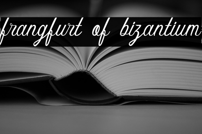 frangfurt of bizantium Example 3