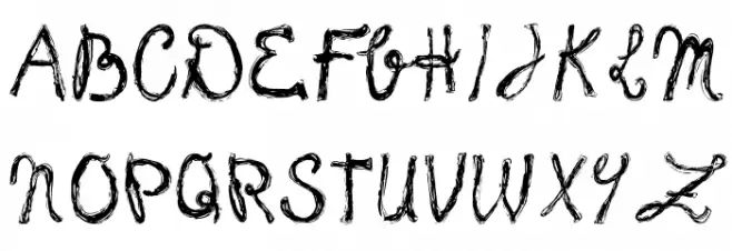 frank-handwriting_free-version フォント 大文字