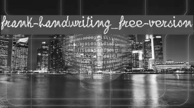 frank-handwriting_free-version Font examples
