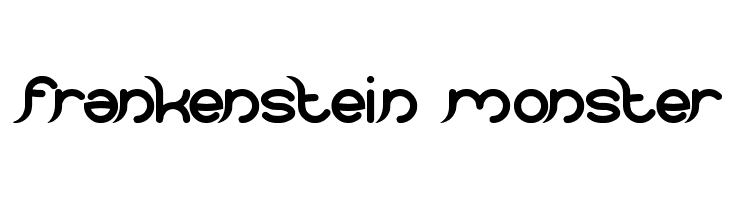 frankenstein monster  Descarca Fonturi Gratis