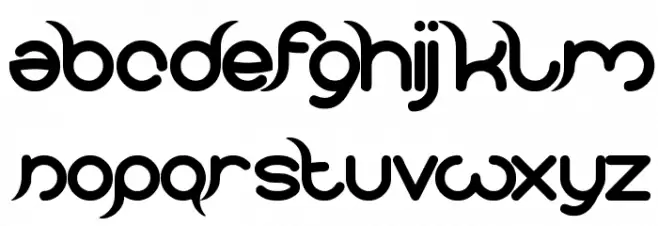 frankenstein monster Schriftart Groß