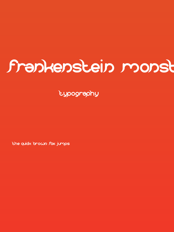 frankenstein monster Poster
