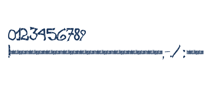 frankenwiniefont Other Characters