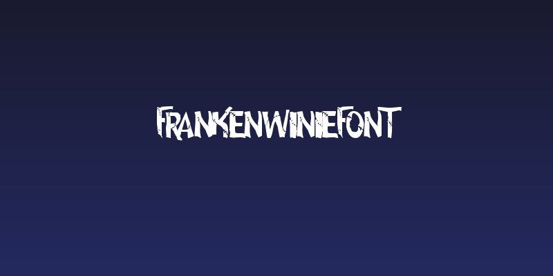 frankenwiniefont Social Header