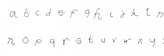 freestyle handwriting Regular फ़ॉन्ट लोअरकेस