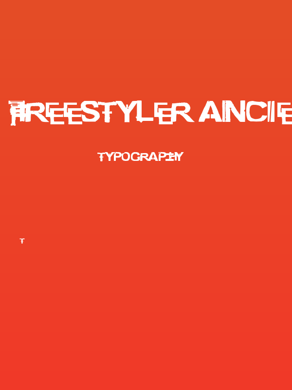freestyler ancient f6[modified] Poster