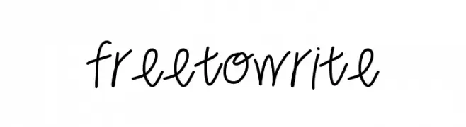 freetowrite  Frei Schriftart Herunterladen