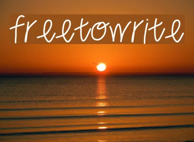 freetowrite Example 1