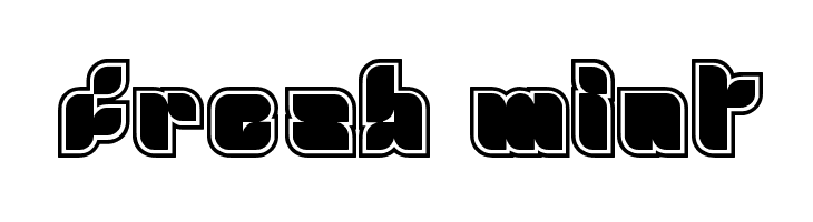 fresh mint  Скачать бесплатные шрифты