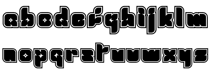 fresh mint Font LOWERCASE