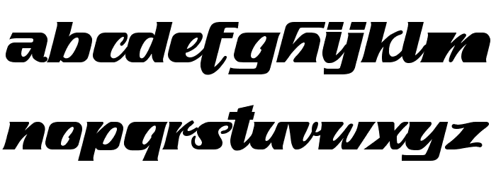 fretine Font LOWERCASE
