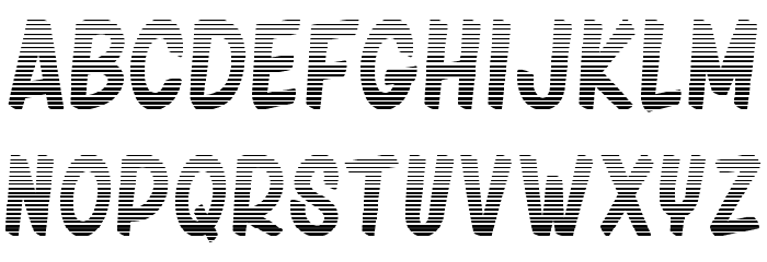 friday night 2 Font LOWERCASE