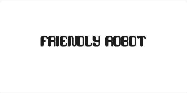 friendly robot Logo