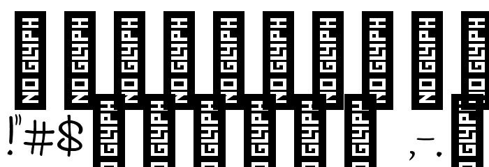 friends-DEMO Font OTHER CHARS