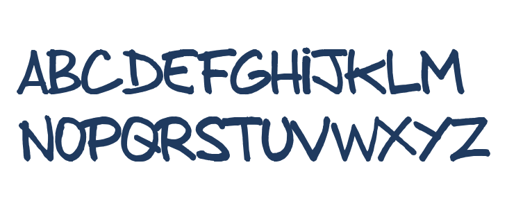 from brush to caps Lowercase