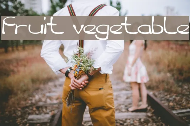 fruit vegetable Example 2