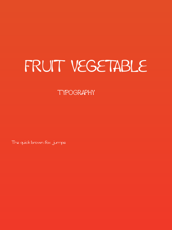 fruit vegetable Poster