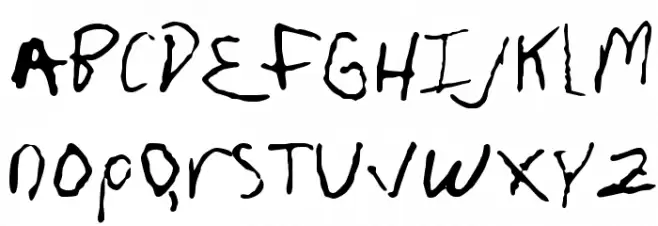 fruscianteHand 字体 大写