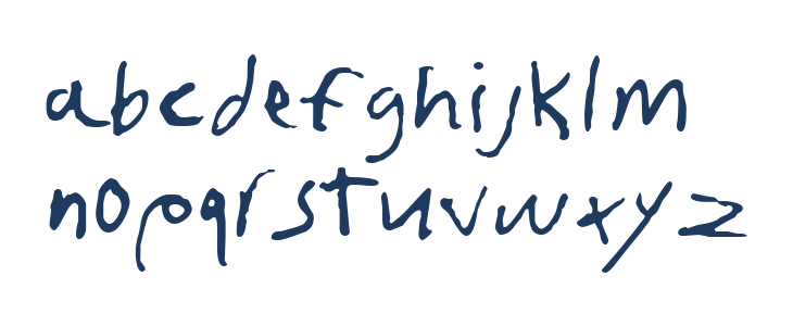 fruscianteHand Lowercase