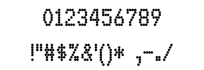 FS Blok Regular Font OTHER CHARS