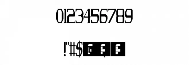 FS Serif Condensed Regular Font OTHER CHARS