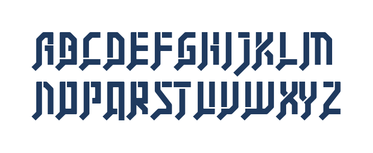 FSB08KlangStencilAl Uppercase