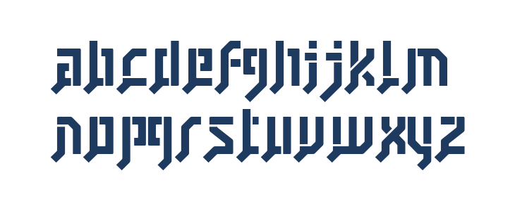 FSB08KlangStencilAl Lowercase
