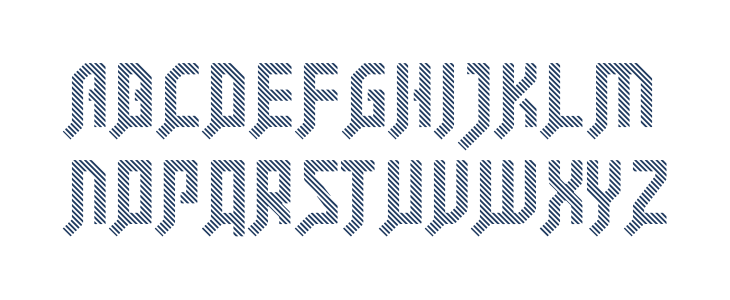 FSB08KlangstripeAl Uppercase