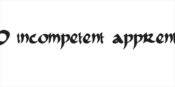 FSO incompetent apprentice Logo