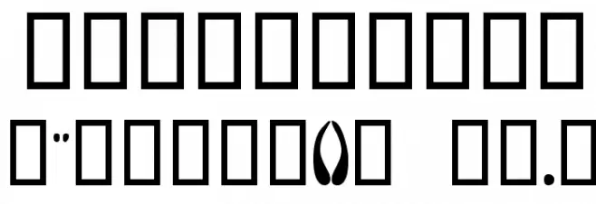 FSO revenge of zany Font OTHER CHARS