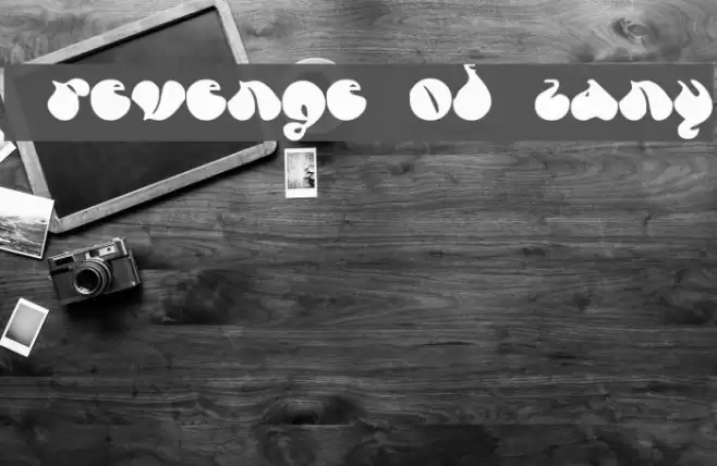 FSO revenge of zany Font examples