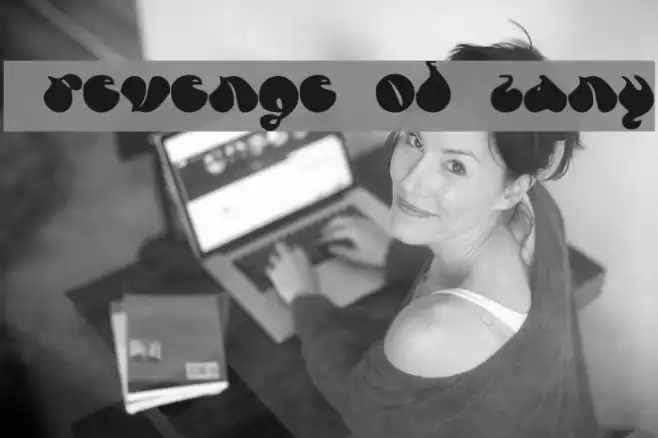 FSO revenge of zany Font examples