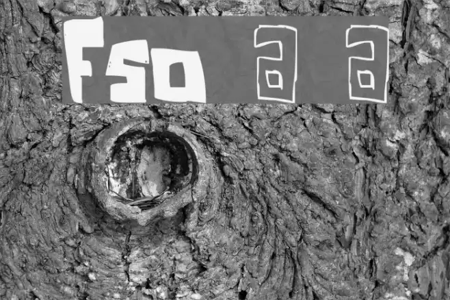 FSO square bracket フォント examples