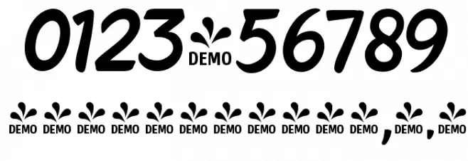 FSP DEMO - Faito Regular フォント その他の文字