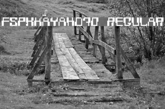 FSPxKayahD70 Regular Font examples