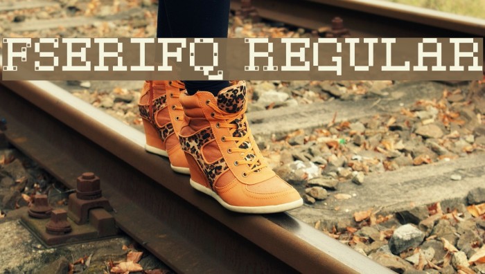 FSerifQ Regular Font examples