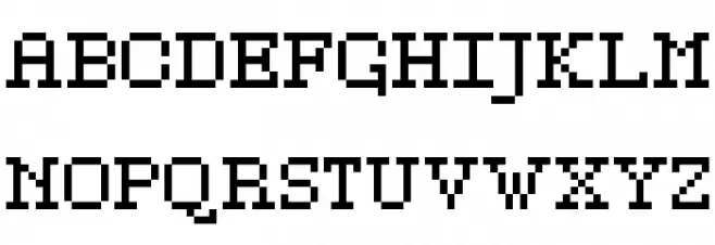 FSerifQ Regular Font LOWERCASE