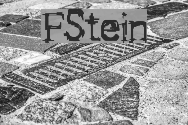 FStein Font examples
