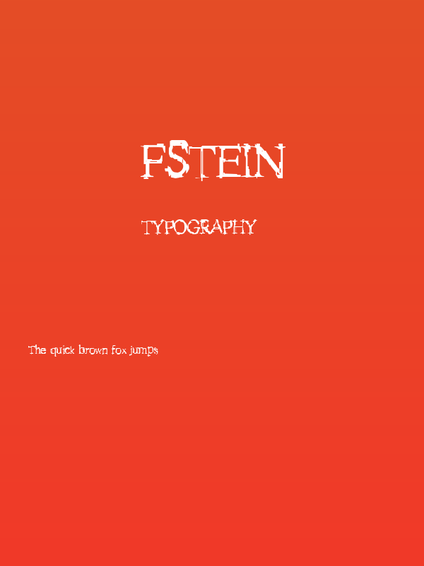 FStein Poster