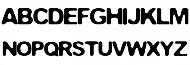fStop Schriftart Groß