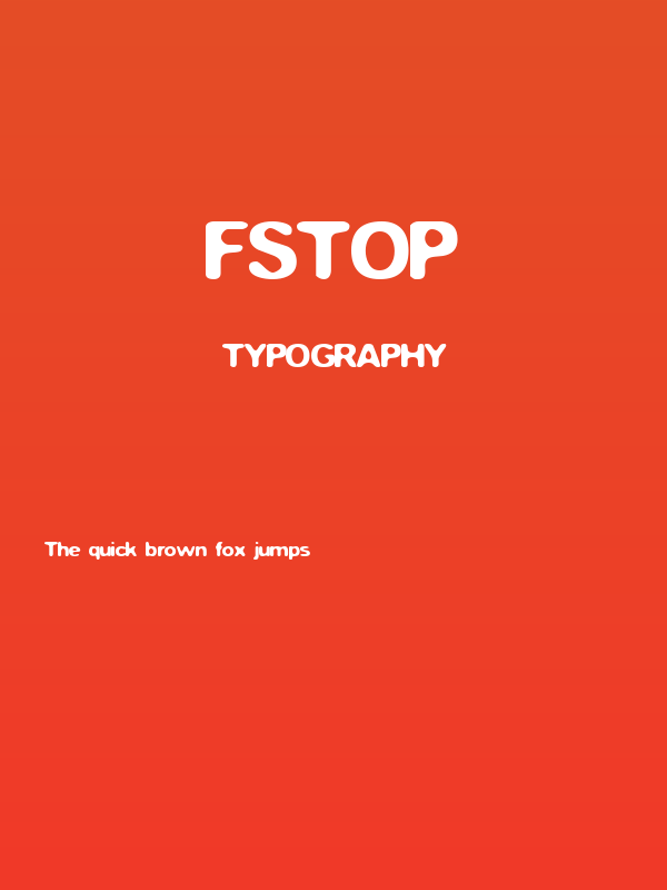 fStop Poster