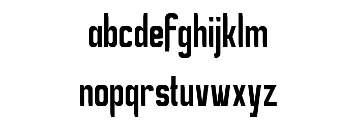 fs eng Regular Font LOWERCASE