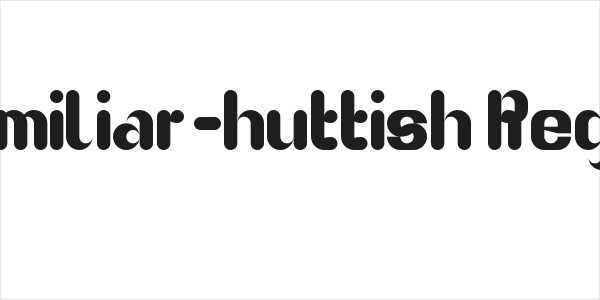 fs familiar-huttish Regular Logo