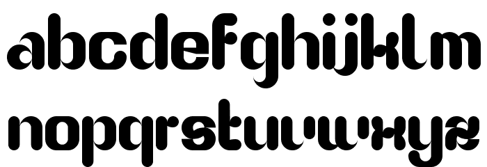 fs familiar-huttish Regular Font LOWERCASE