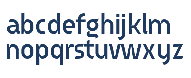 fs galactica Regular Lowercase