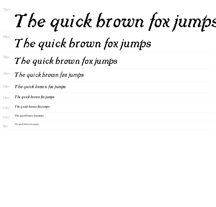 fs jenson 1 italic Regular Waterfall